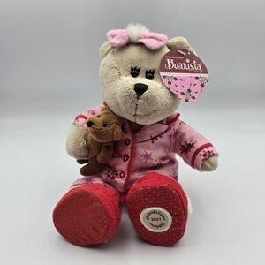 Starbucks Bearista Bear 2007 69th Edition Plush Pink Pajamas Teddy Bear w/ Tag